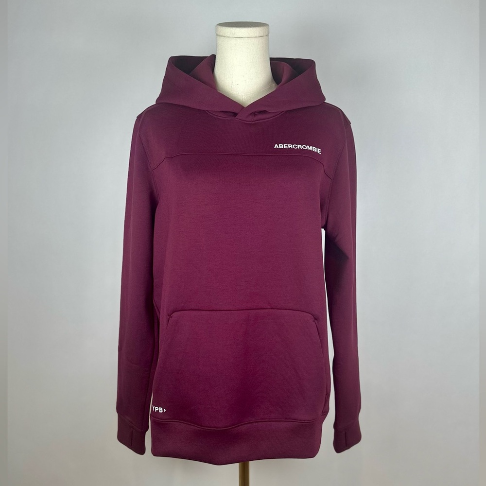 !!NWT!! abercrombie Kids YPB Sweatshirt Hoodie, Size 15/16, Maroon/Burgandy/Red